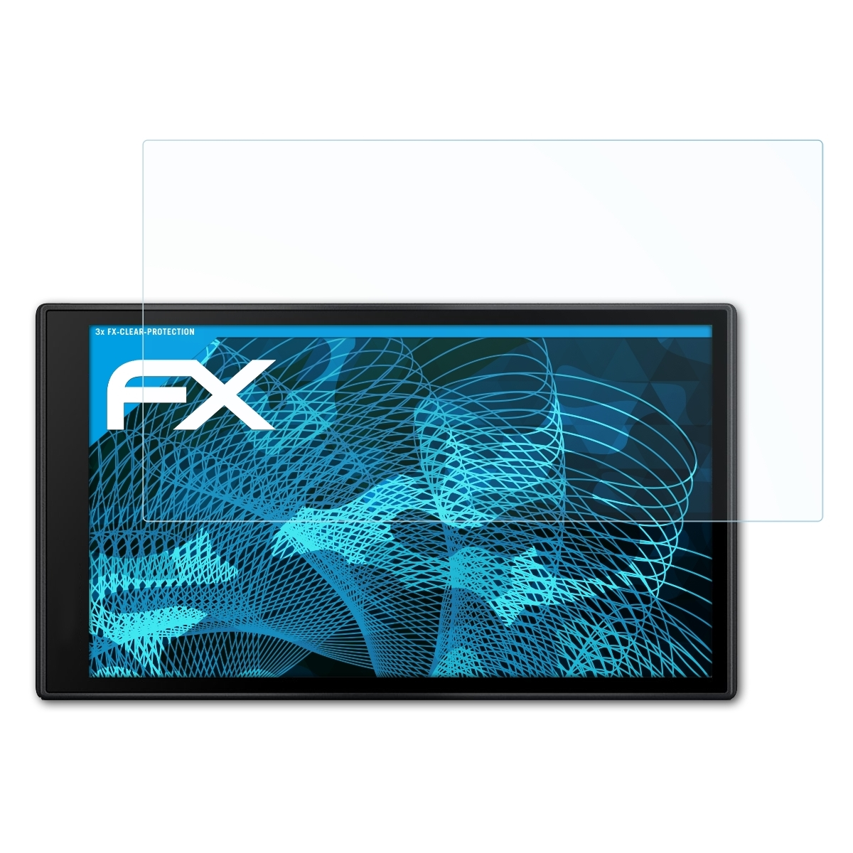 dezl 3x OTR610) ATFOLIX FX-Clear Garmin Displayschutz(für