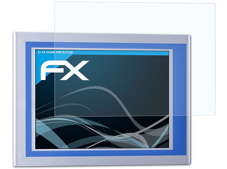 FX-Clear Nodka Displayschutz(für 2x (10.4 ATFOLIX Inch)) TPC6000-A104-T