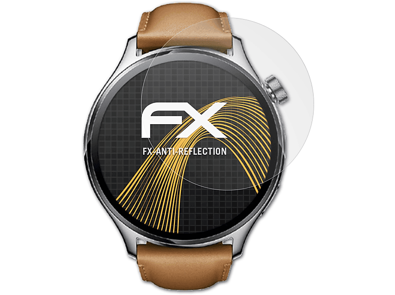 ATFOLIX 3x FX-Antireflex S1 Xiaomi Watch Displayschutz(für Pro)