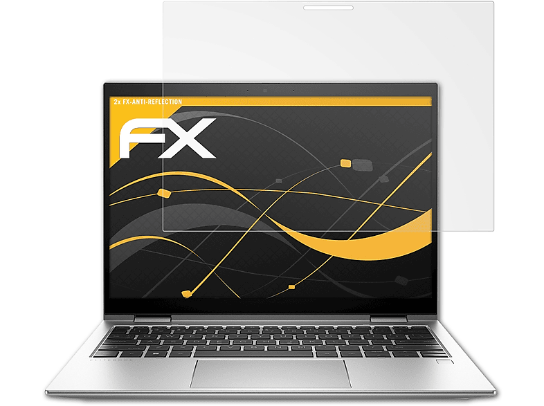 ATFOLIX 2x FX-Antireflex Displayschutz(für HP Elite x360 830 G9)