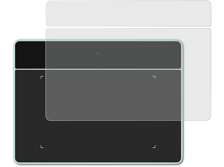 ATFOLIX 2x FX-Antireflex Displayschutz(für XP-PEN Deco (CT430)) Fun XS