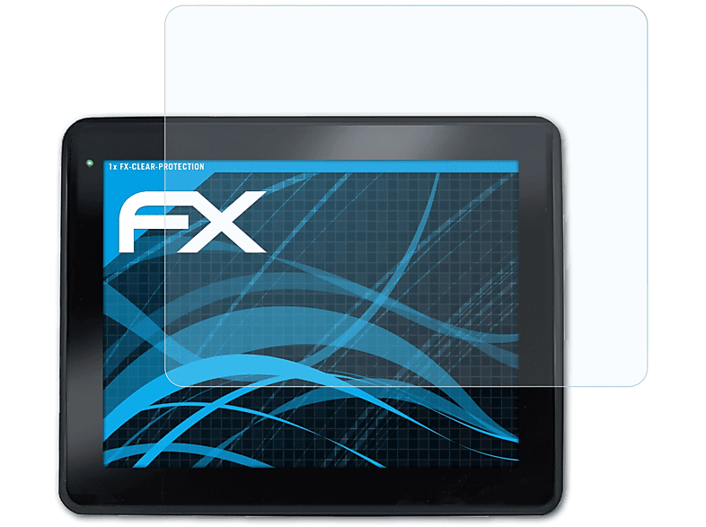 ATFOLIX FX-Clear (10 Faytech FT10TMCAPOB Inch)) Displayschutz(für