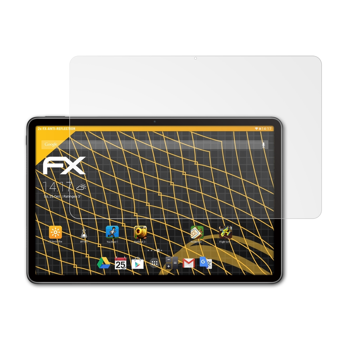 ATFOLIX 2x FX-Antireflex Displayschutz(für C7) Huawei MatePad