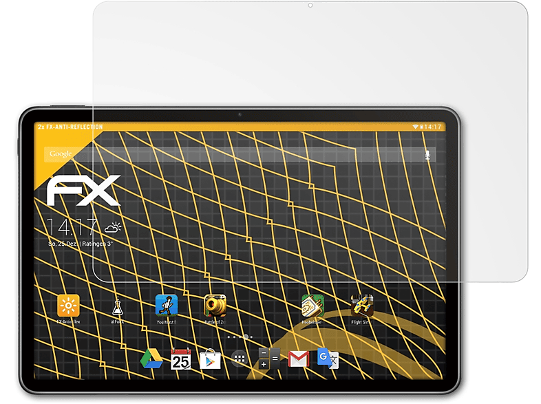 ATFOLIX 2x FX-Antireflex Displayschutz(für Huawei MatePad C7)