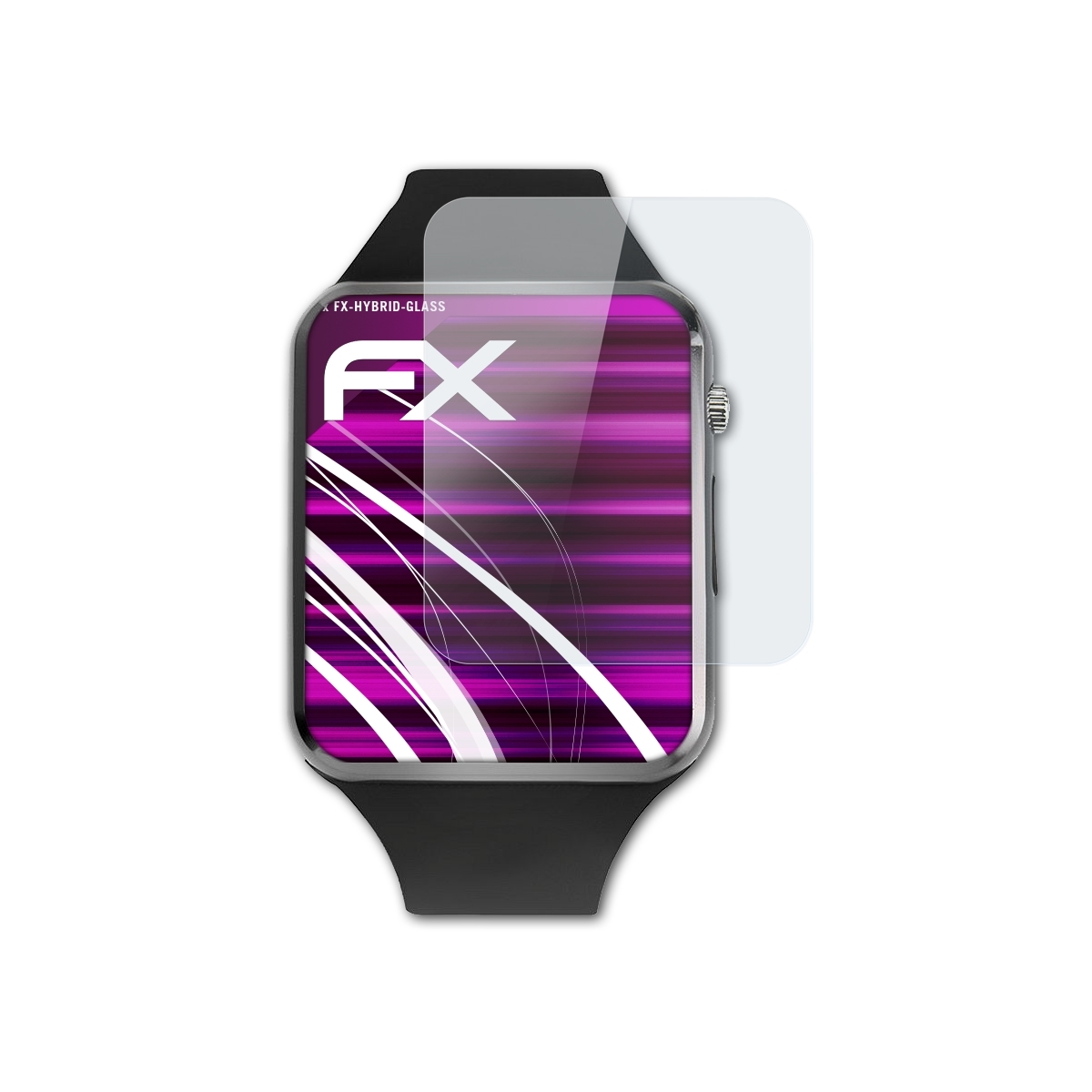 Roneberg FX-Hybrid-Glass RA1) Schutzglas(für ATFOLIX