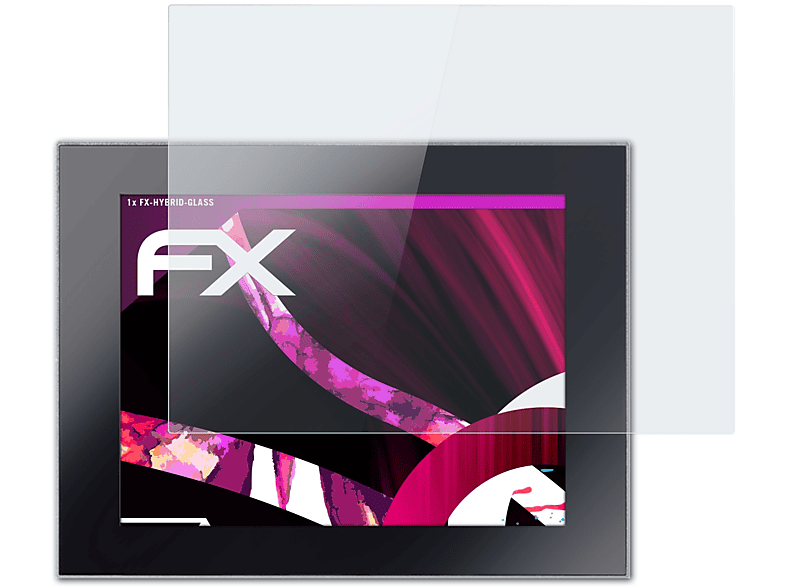 ATFOLIX FX-Hybrid-Glass Schutzglas(für Nodka TPC6000-D123 (12.1 Inch)) | Tabletschutzfolien