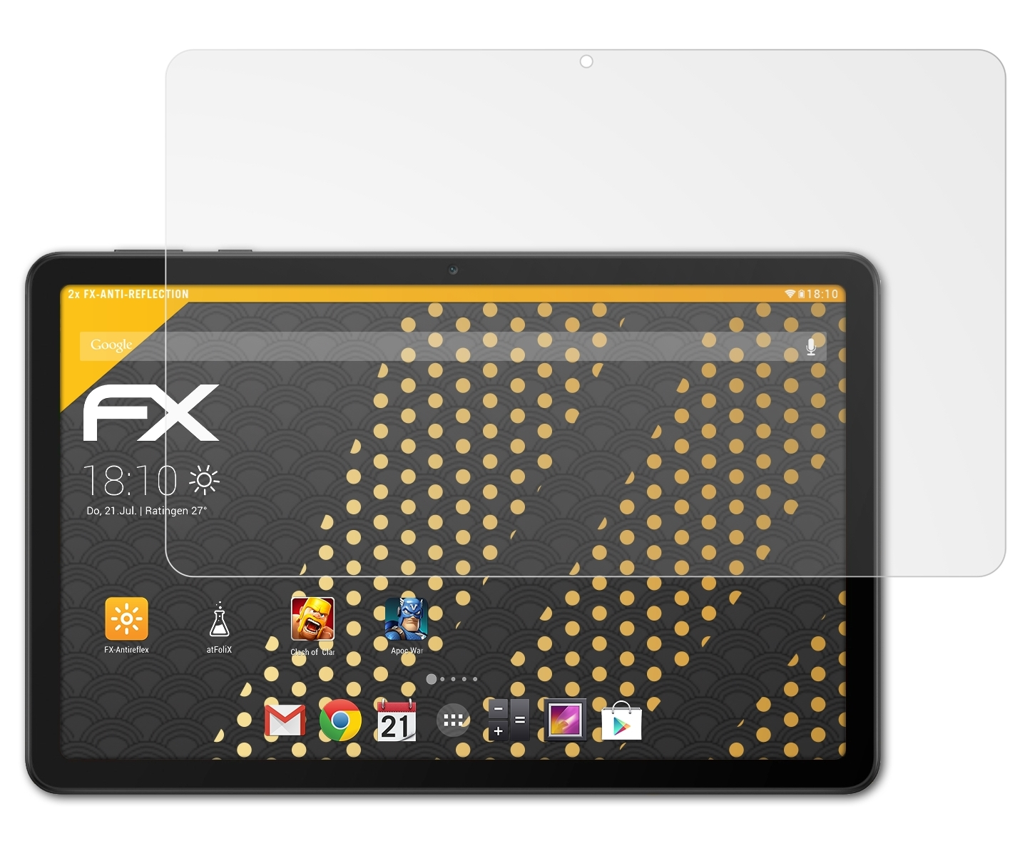 2x FX-Antireflex Inch)) (10.4 ATFOLIX MatePad Huawei Displayschutz(für SE