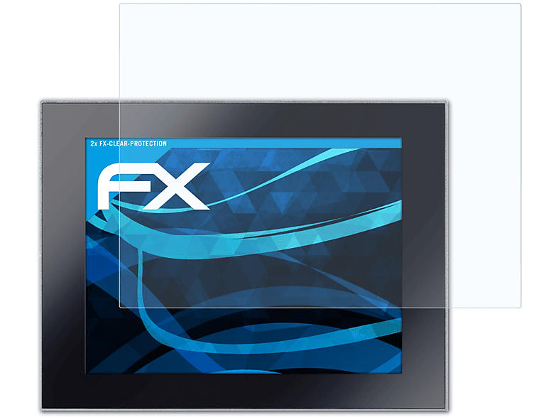 TPC6000-D123 FX-Clear Displayschutz(für Inch)) Nodka 2x (12.1 ATFOLIX