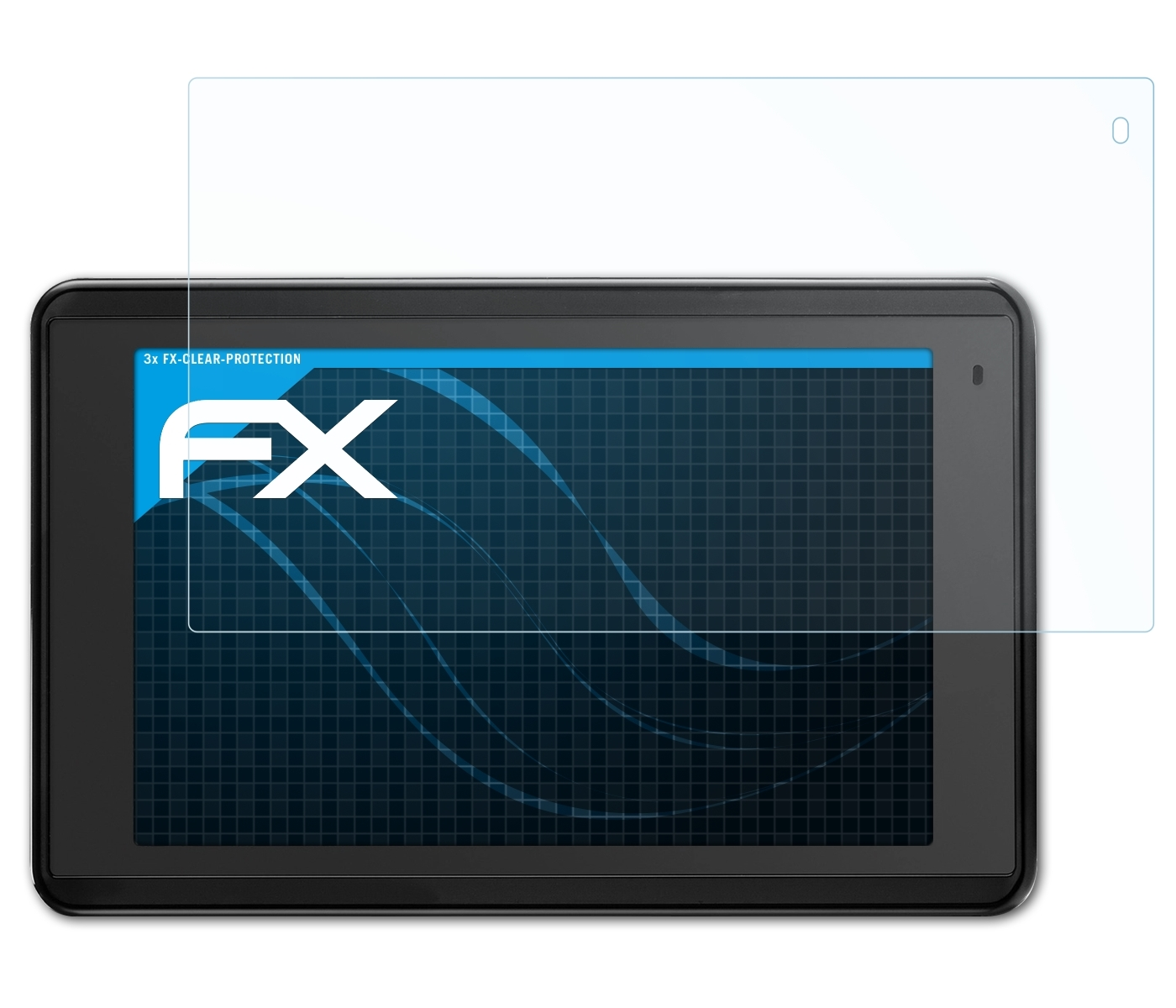 ATFOLIX 3x FX-Clear Displayschutz(für Aera Garmin 660)