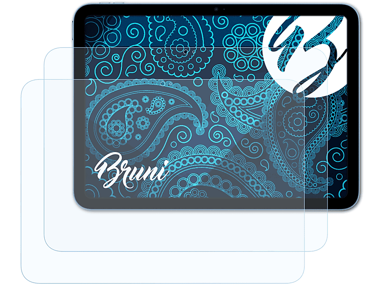 Apple iPad BRUNI Basics-Clear Schutzfolie(für 2x (2022))