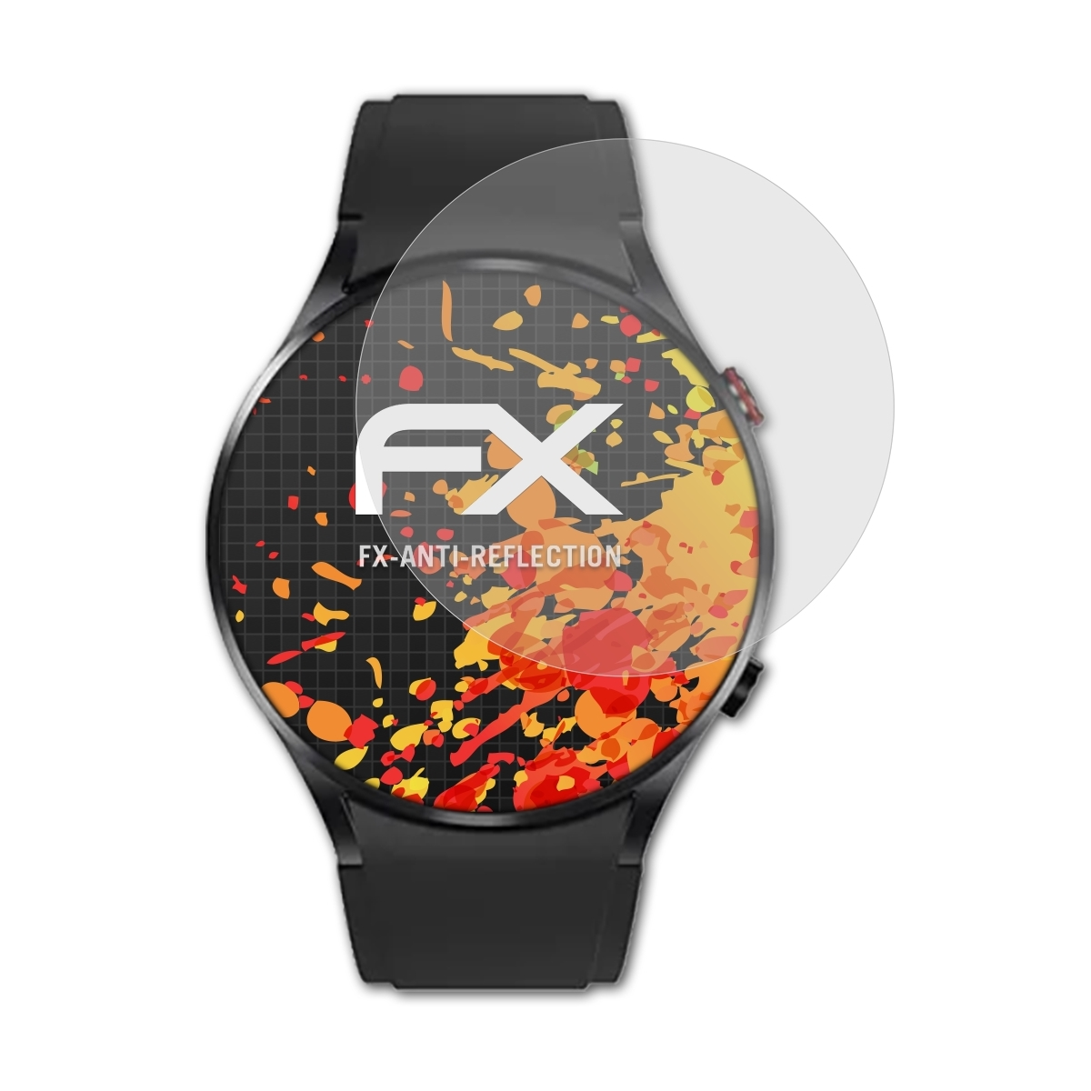 GTR FX-Antireflex 3) ATFOLIX Zeblaze 3x Displayschutz(für