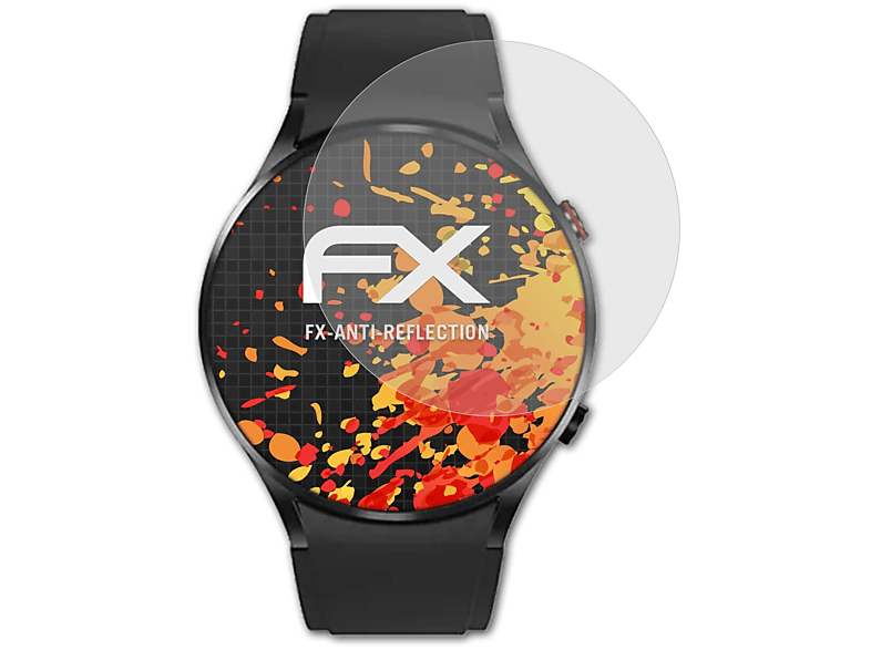 ATFOLIX 3x FX-Antireflex Displayschutz(für Zeblaze GTR 3)