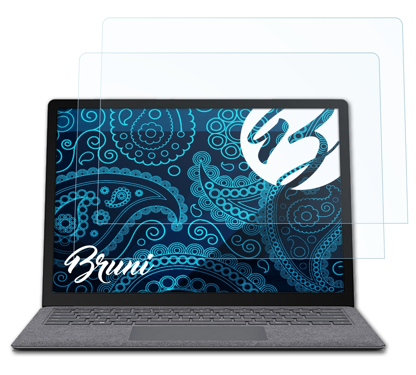 5 Inch)) Schutzfolie(für Microsoft BRUNI Surface (13.5 2x Laptop Basics-Clear