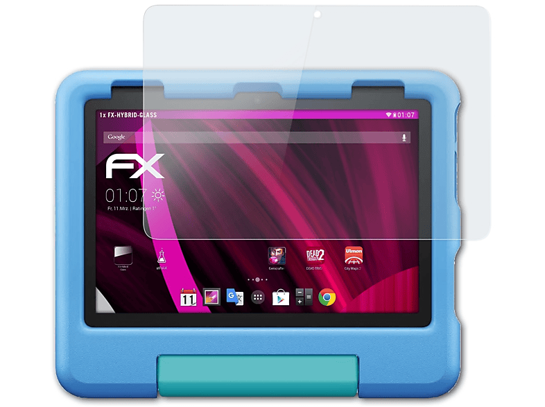 ATFOLIX FX-Hybrid-Glass Schutzglas(für (Model Fire 8 Kids HD 2022)) Amazon