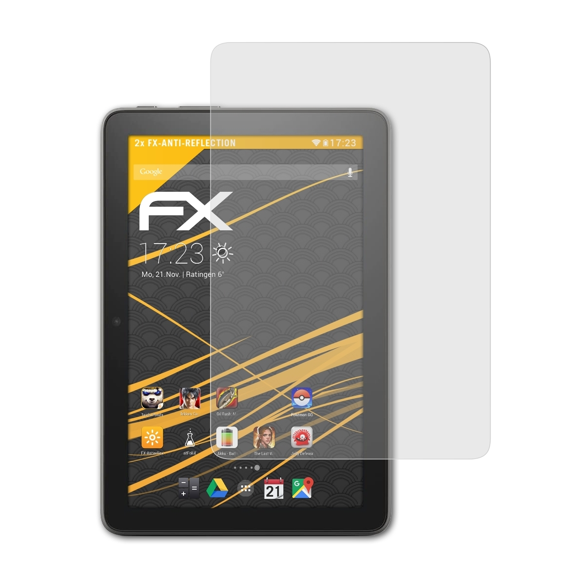 ATFOLIX 2x FX-Antireflex Displayschutz(für Amazon HD 8 Fire Plus 2022)) (Model