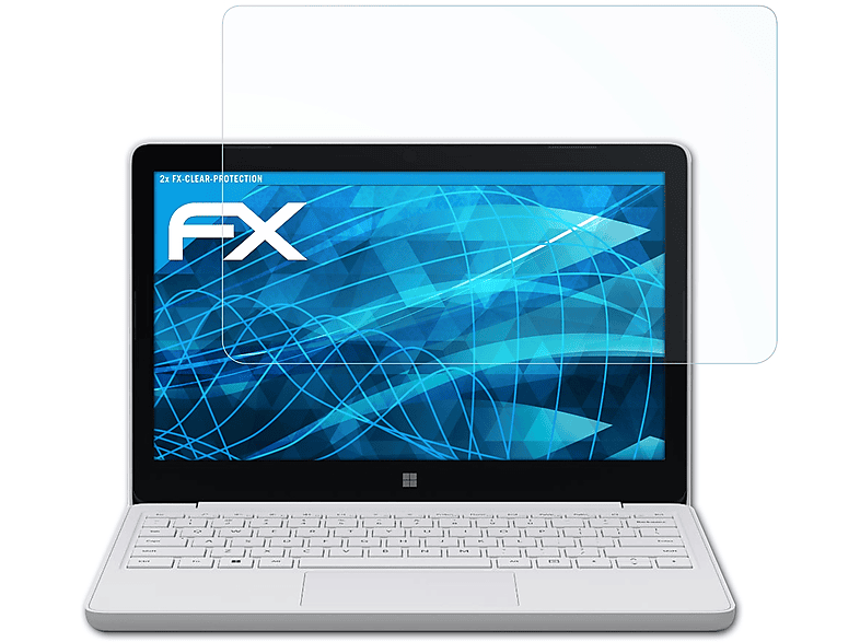 ATFOLIX 2x FX-Clear Displayschutz(für Surface SE) Microsoft Laptop