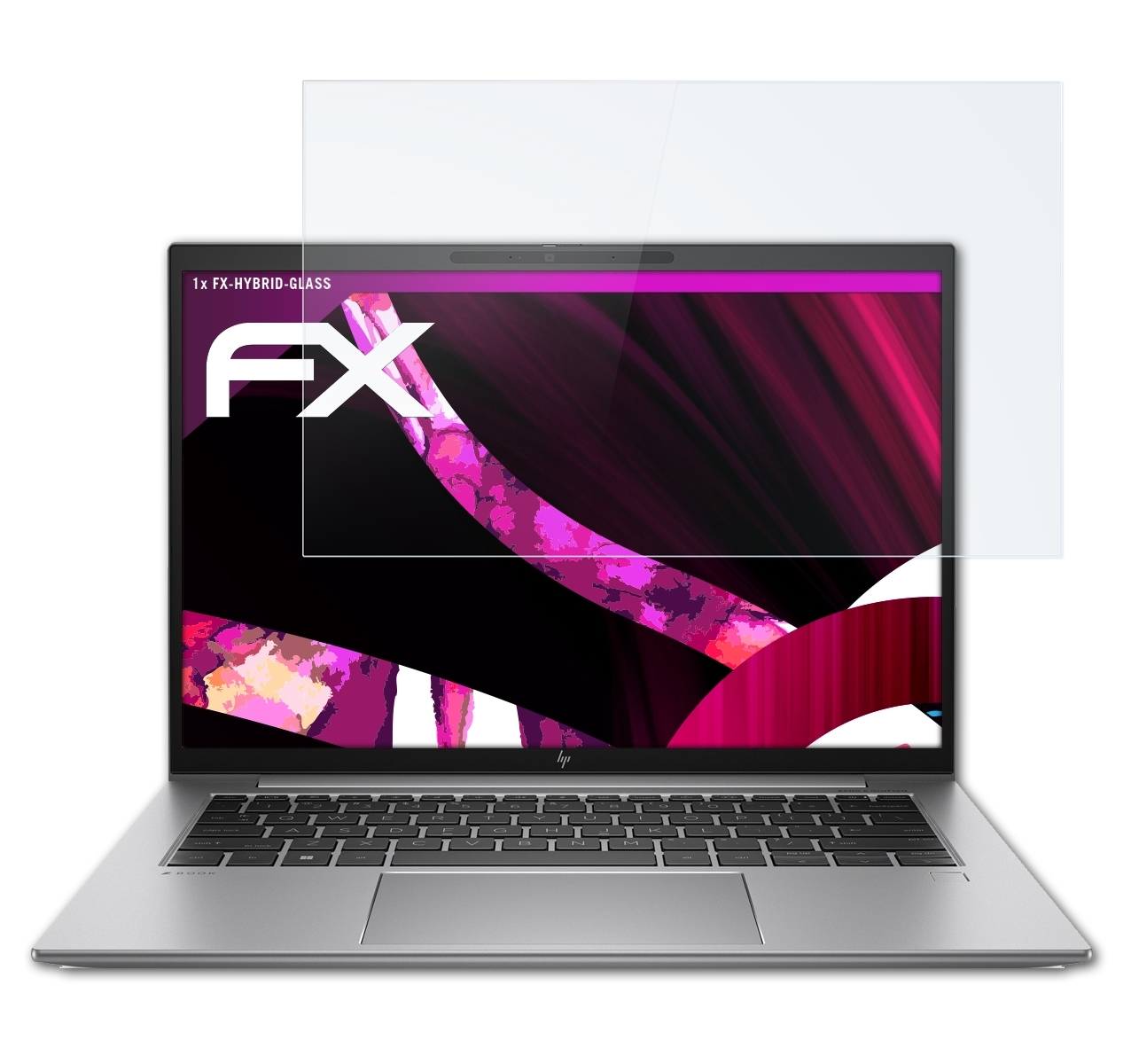 ATFOLIX FX-Hybrid-Glass Schutzglas(für HP ZBook G9) Firefly 14