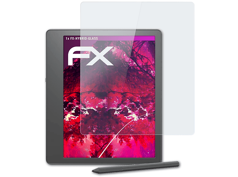 ATFOLIX FX-Hybrid-Glass Schutzglas(für Amazon Kindle Scribe)