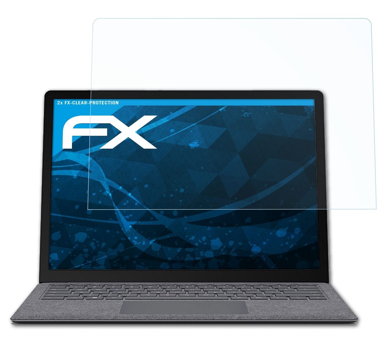 Surface 2x Inch)) (13.5 Microsoft FX-Clear ATFOLIX Displayschutz(für 5 Laptop