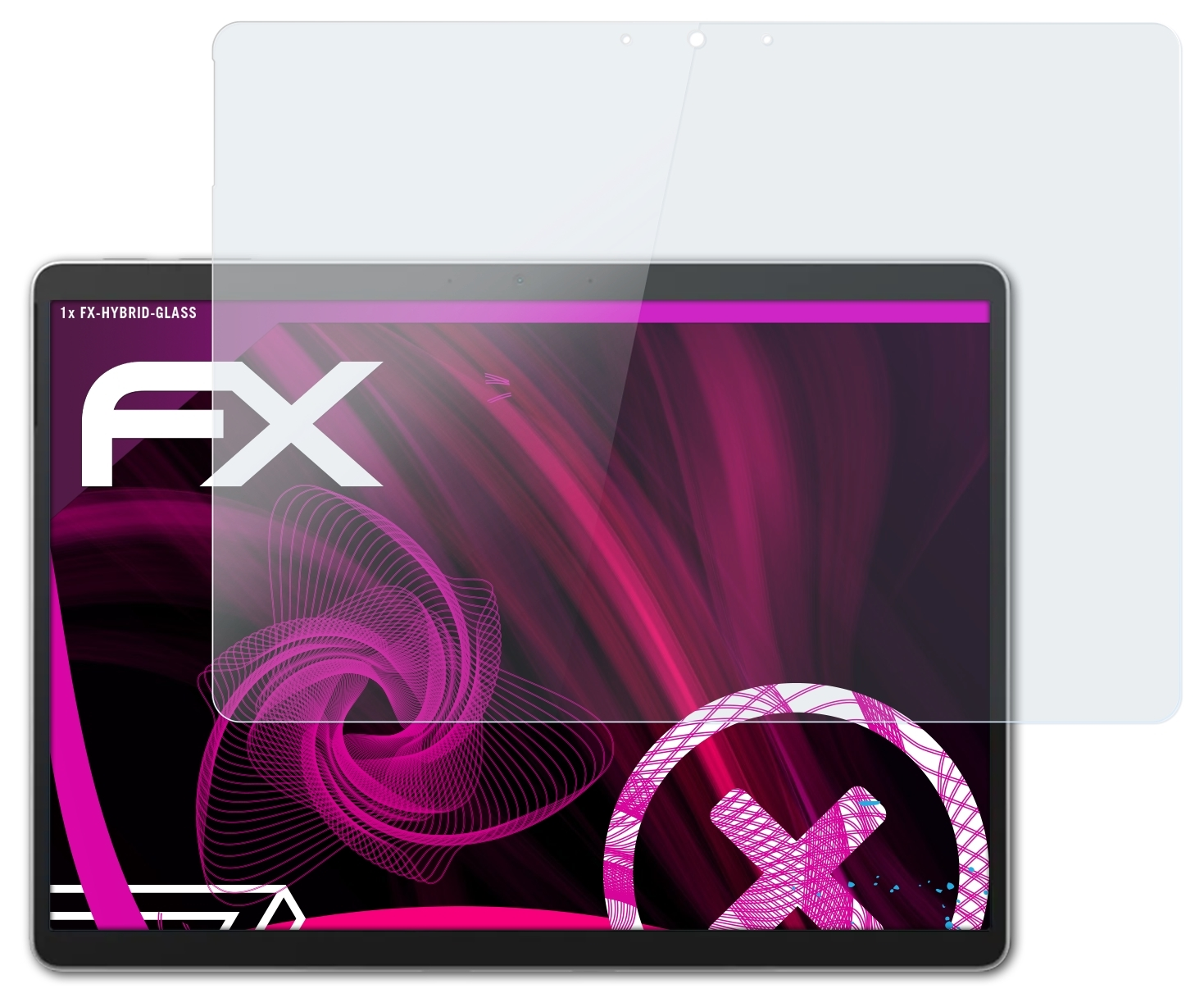 Microsoft Pro ATFOLIX Schutzglas(für Surface FX-Hybrid-Glass 9)