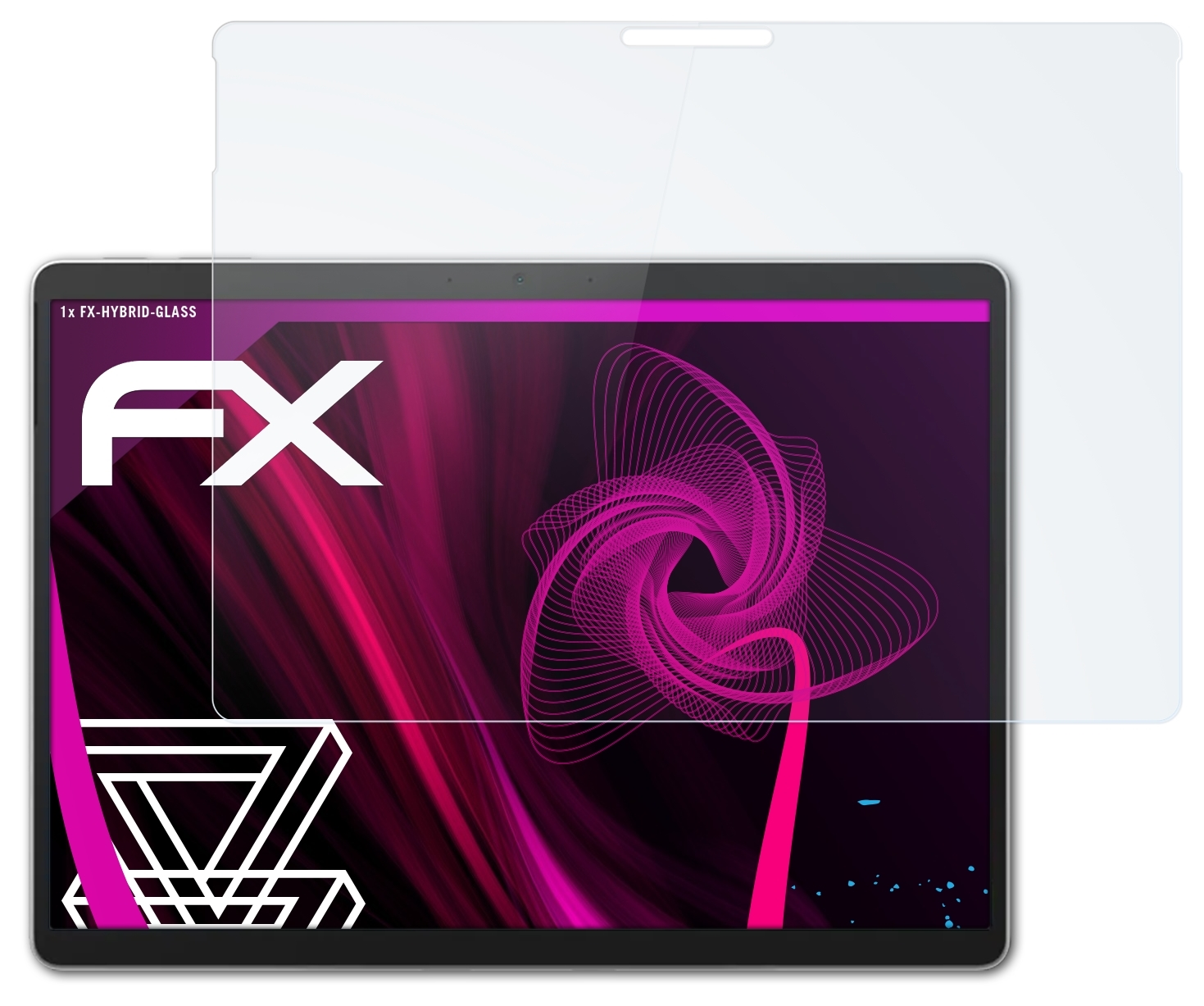 Microsoft Pro ATFOLIX Schutzglas(für Surface FX-Hybrid-Glass 9)