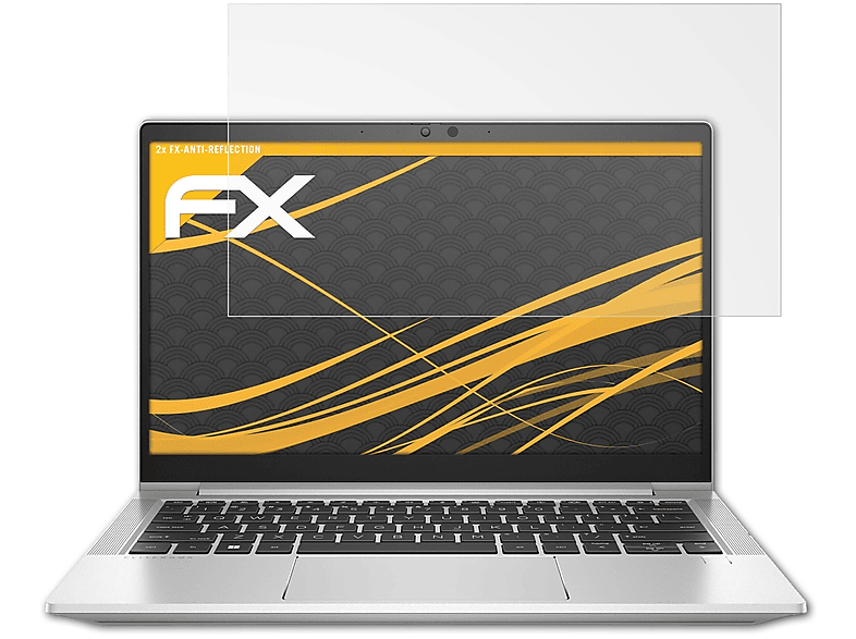 ATFOLIX 2x EliteBook Displayschutz(für G9) FX-Antireflex HP 630