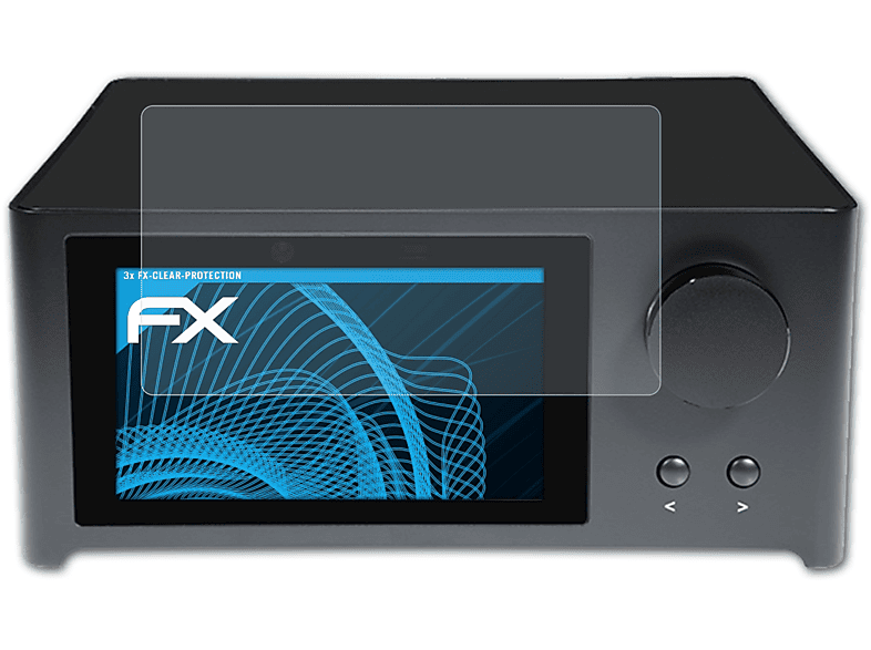 ATFOLIX 3x FX-Clear Displayschutz(für NAD C 700)