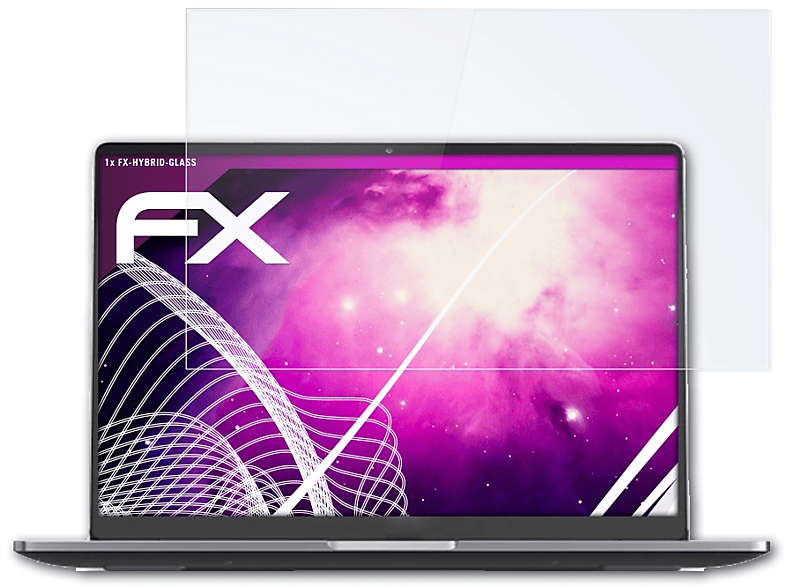 NoteBook ATFOLIX (120G)) Pro FX-Hybrid-Glass Xiaomi Schutzglas(für