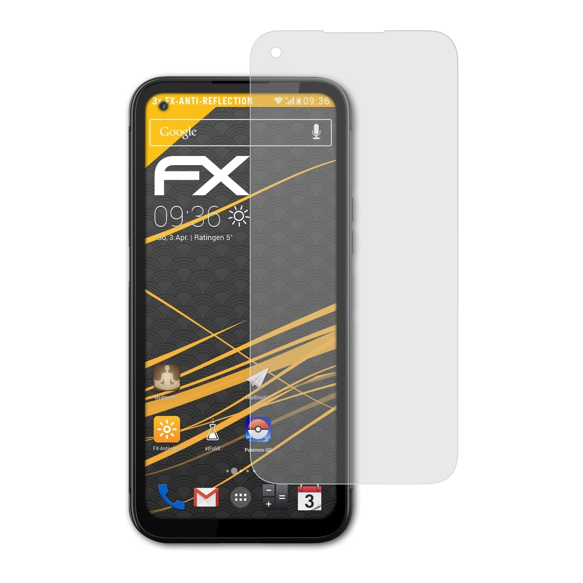 ATFOLIX Displayschutz(für Gigaset 3x FX-Antireflex GX6)