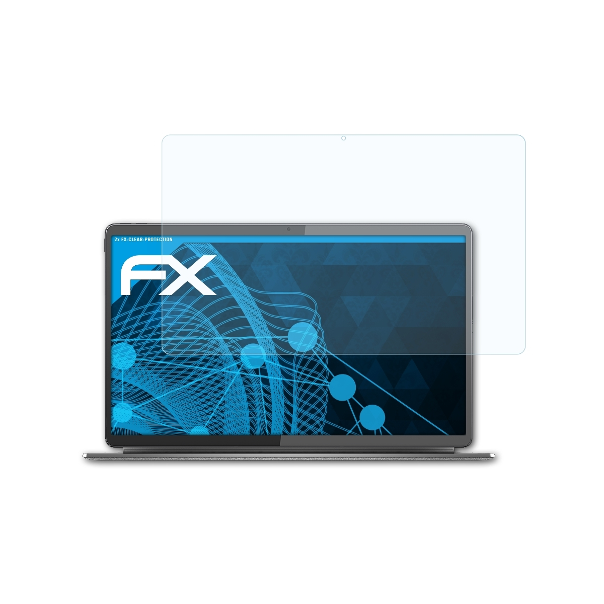 5 FX-Clear Chromebook ATFOLIX 2x Displayschutz(für Duet Lenovo 6)) IdeaPad (Gen