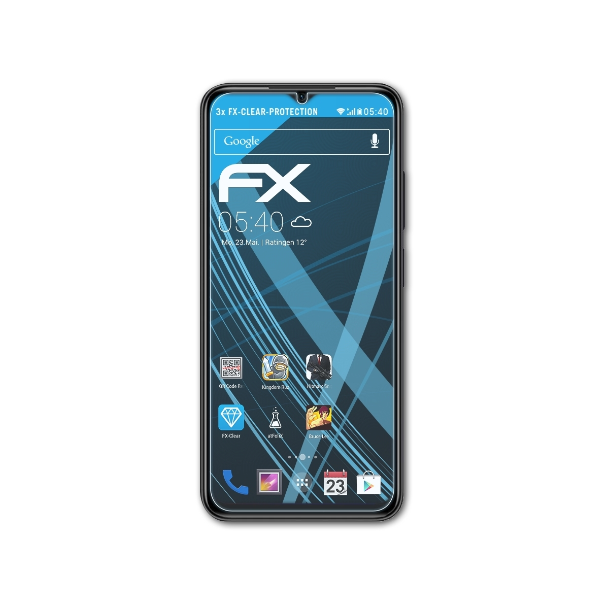ATFOLIX 3x FX-Clear Displayschutz(für 11 Xiaomi Prime Redmi 5G)