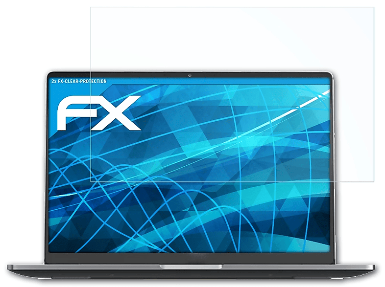ATFOLIX 2x FX-Clear Displayschutz(für Xiaomi NoteBook Pro (120G))
