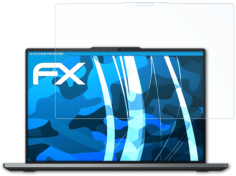 ATFOLIX 2x FX-Clear Displayschutz(für Lenovo ThinkPad Z16)