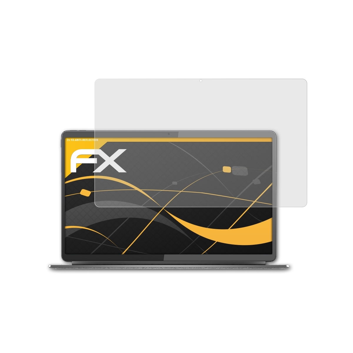 2x (Gen FX-Antireflex 5 6)) Duet ATFOLIX Lenovo IdeaPad Chromebook Displayschutz(für
