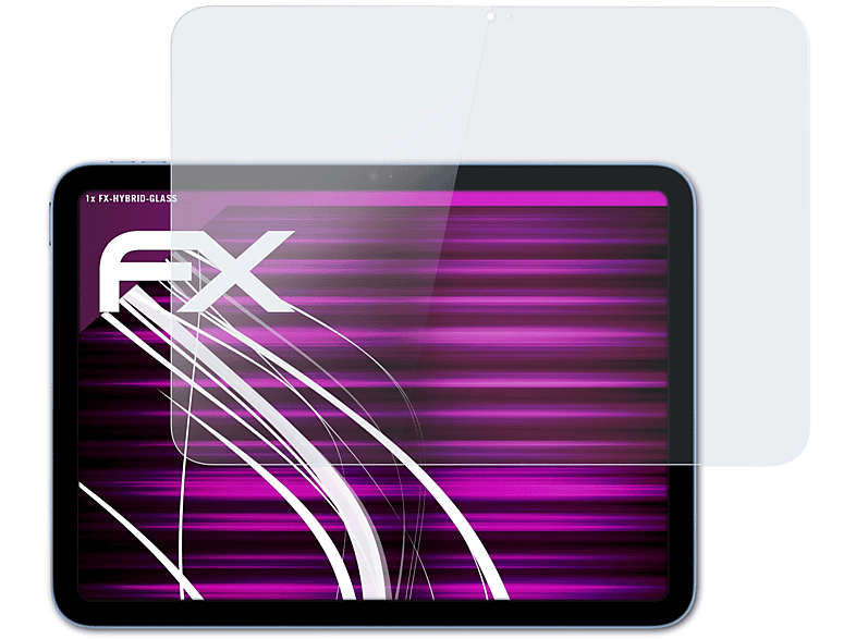 FX-Hybrid-Glass Apple (2022)) ATFOLIX Schutzglas(für iPad
