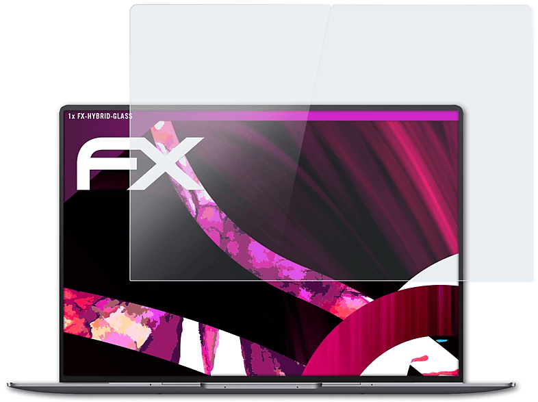ATFOLIX FX-Hybrid-Glass Schutzglas(für X MateBook (2022)) Huawei Pro
