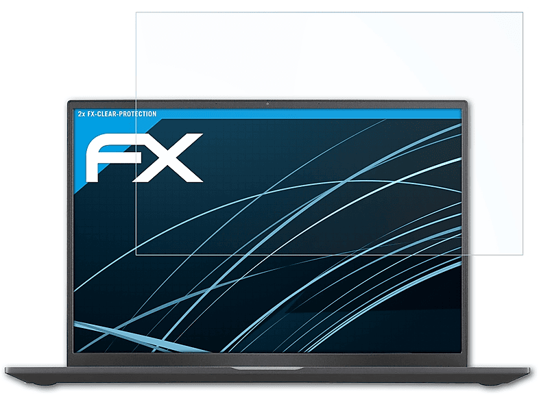 ATFOLIX 2x FX-Clear Displayschutz(für Ultra PC (14U70Q)) LG