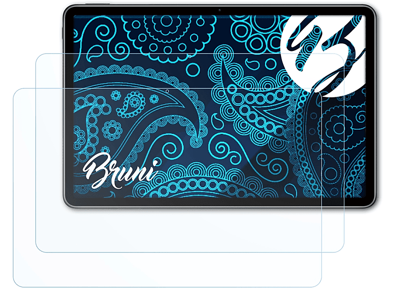 BRUNI 2x Basics-Clear Schutzfolie(für Huawei C7) MatePad