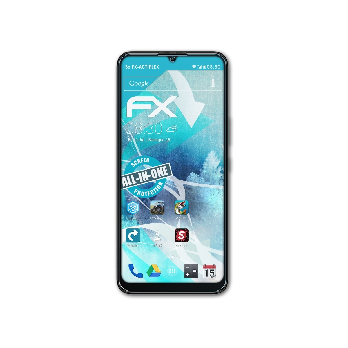 ATFOLIX 3x C31) Nokia FX-ActiFleX Displayschutz(für