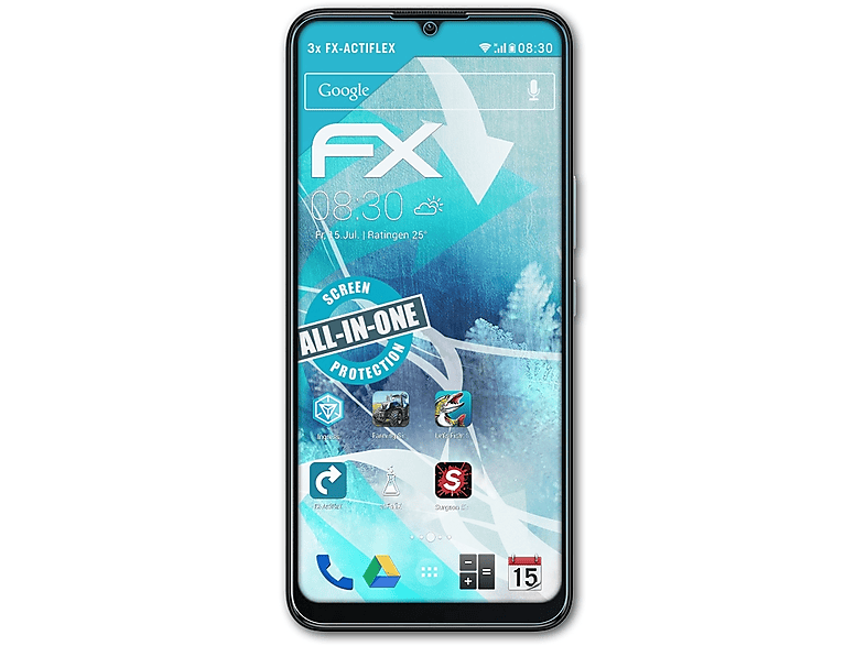 C31) FX-ActiFleX Displayschutz(für 3x Nokia ATFOLIX