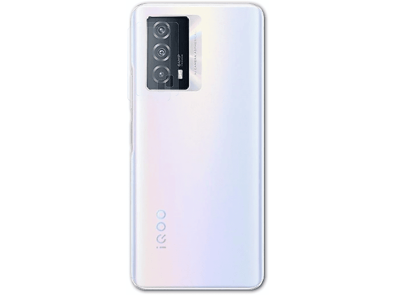 2x BRUNI iQOO Vivo Z5 Basics-Clear Schutzfolie(für Lens)