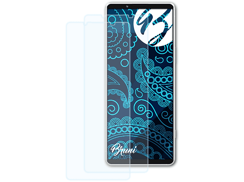 BRUNI 2x Schutzfolie(für Xperia IV) Basics-Clear Sony 5
