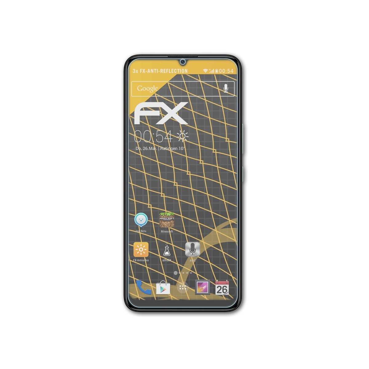 ATFOLIX Displayschutz(für Nokia C31) 3x FX-Antireflex