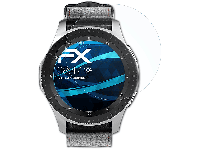 ATFOLIX 3x FX-Clear Displayschutz(für ecom Smart-Ex Watch 01)