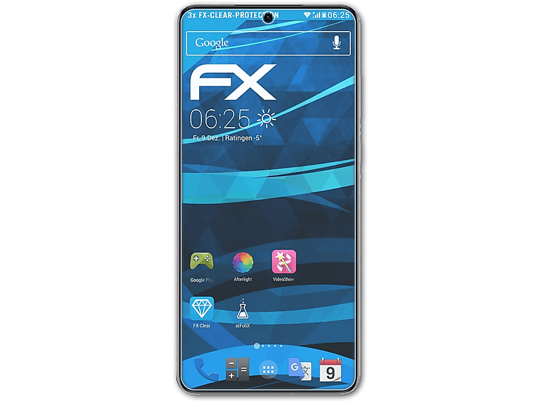 ATFOLIX 3x FX-Clear Displayschutz(für Huawei Mate 50)