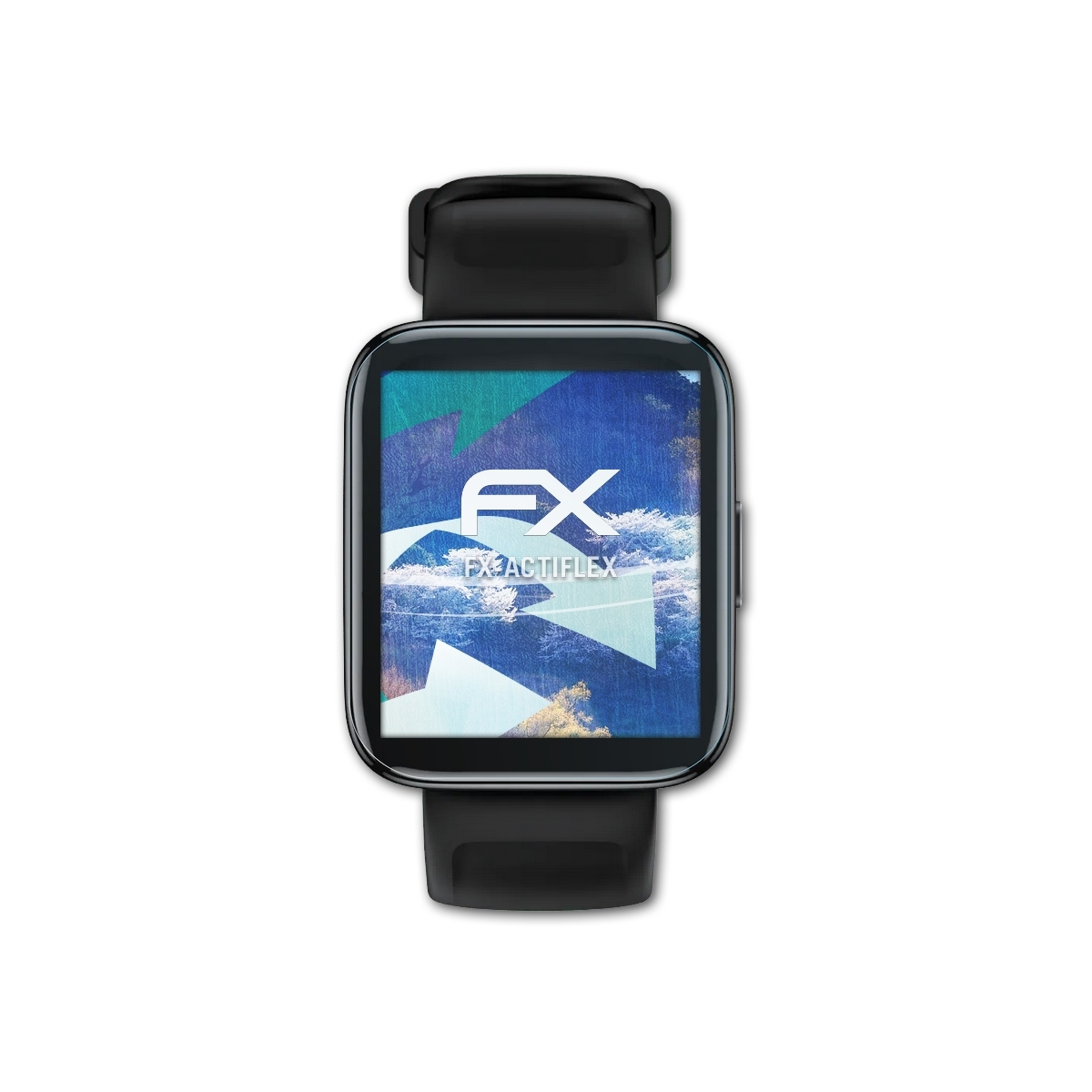 ATFOLIX 3x FX-ActiFleX Watch Pro) Displayschutz(für 3 Realme