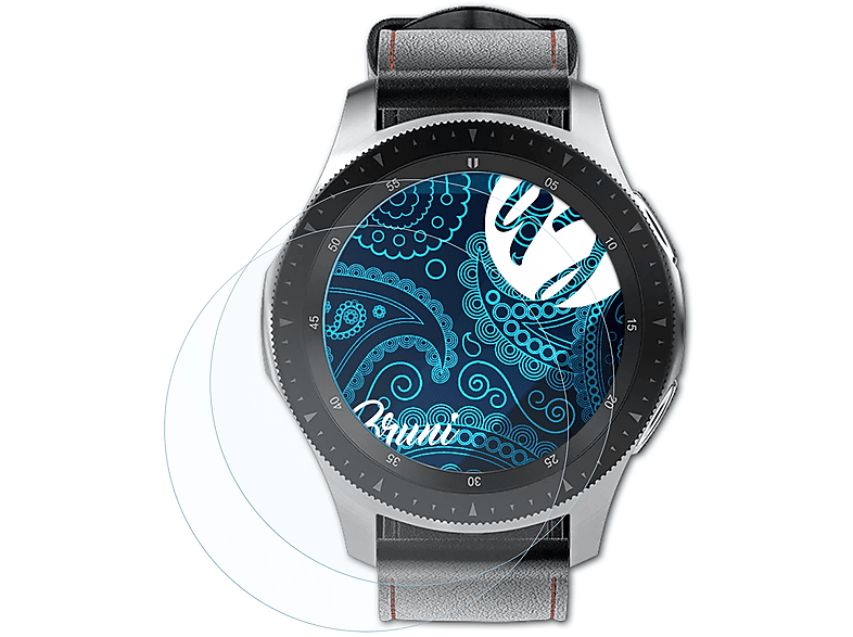 2x Basics-Clear ecom Smart-Ex Watch BRUNI 01) Schutzfolie(für