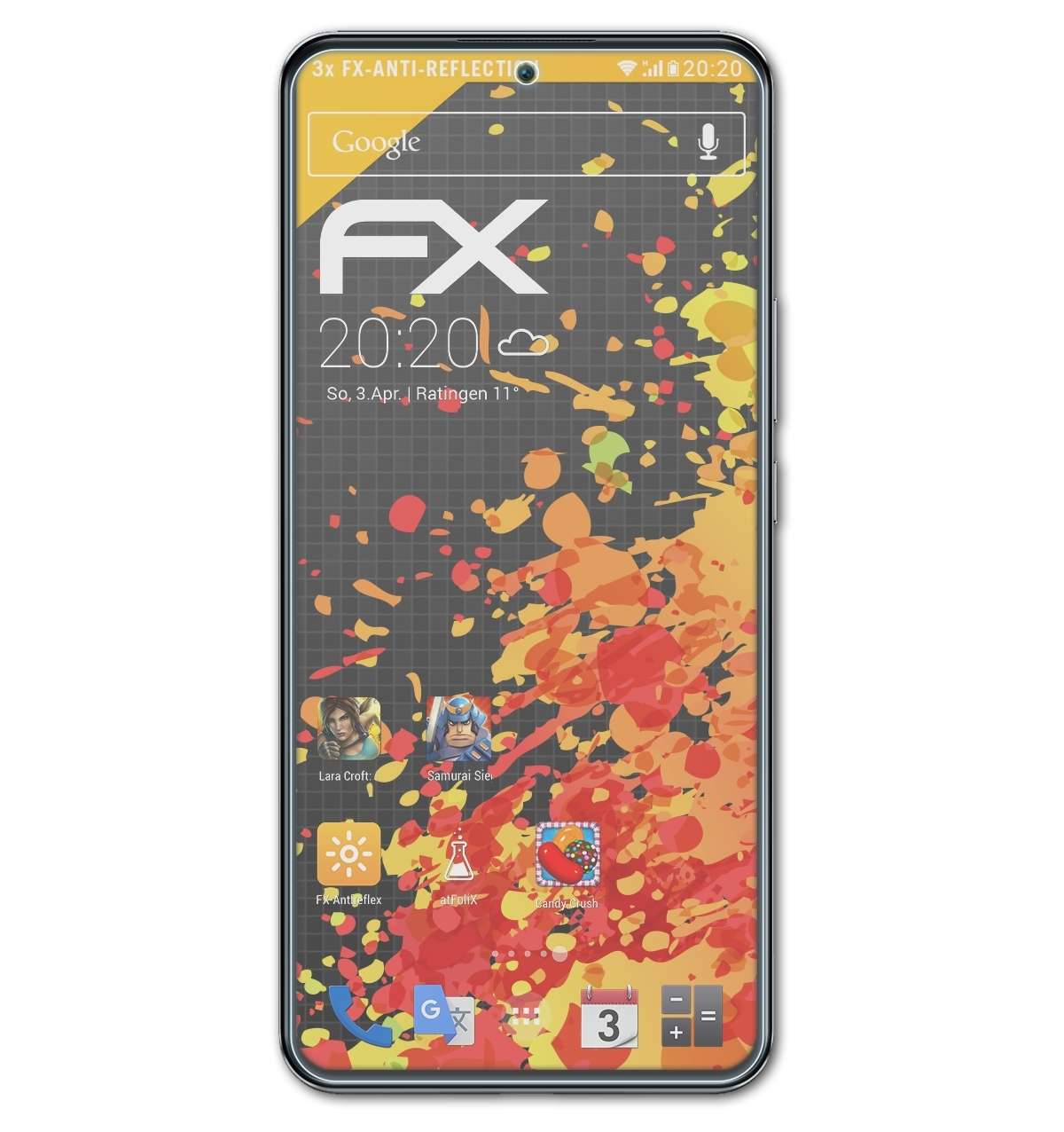 ATFOLIX 3x FX-Antireflex Displayschutz(für Xiaomi 12T)