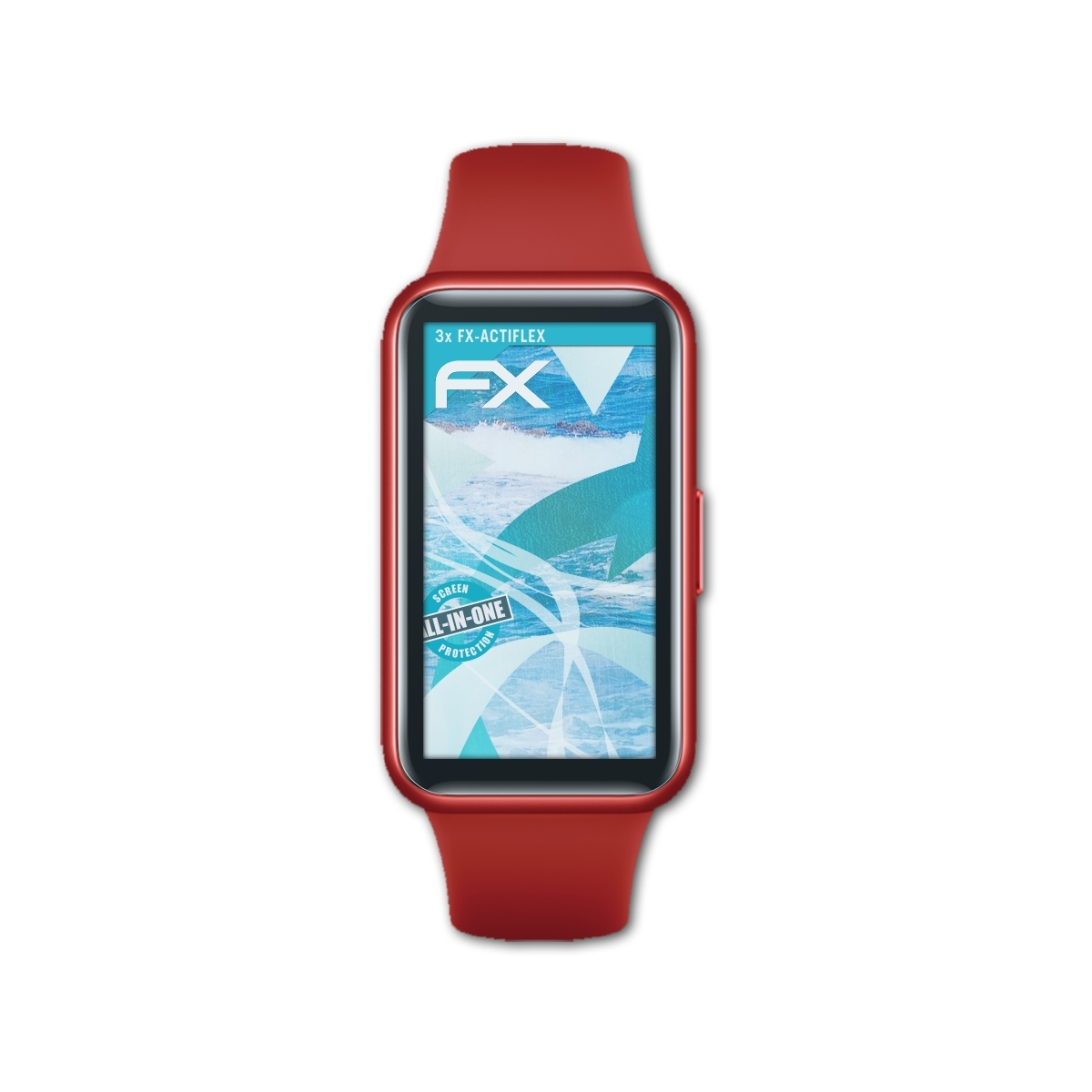 ATFOLIX 3x FX-ActiFleX Band Displayschutz(für Huawei 7)