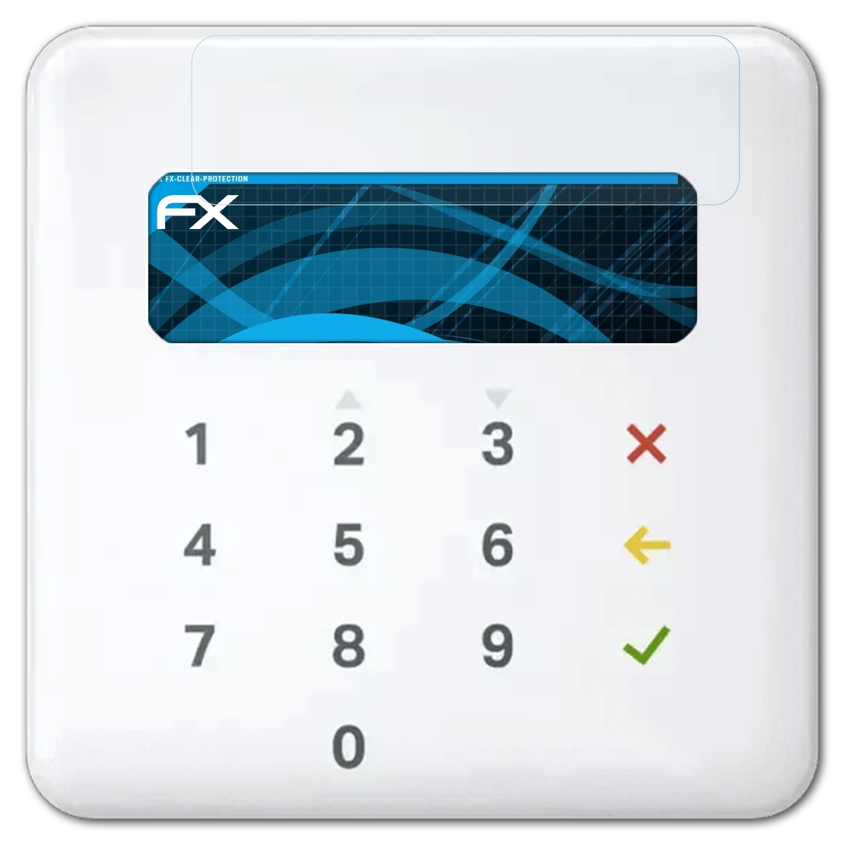 ATFOLIX 2x FX-Clear Displayschutz(für Air) SumUp